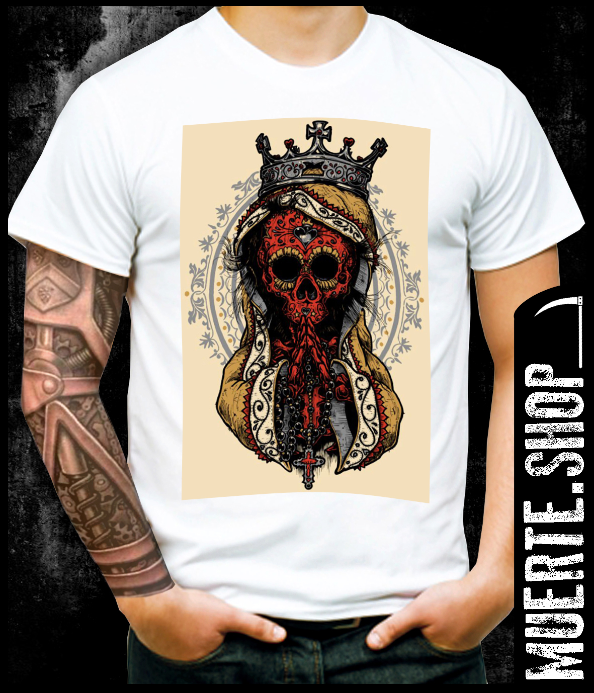 Тениска RED SUGARSKULL Тениска RED SUGARSKULL